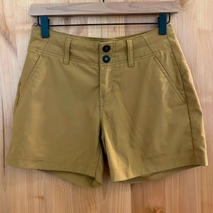 Prana Women's Alana Hiking Shorts, Embark Brown, Size 2